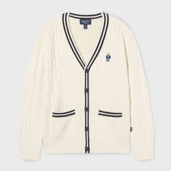 Áo Cardigan WHOAU [Nữ] - Steve Tilden Cable - WHCKF4933U