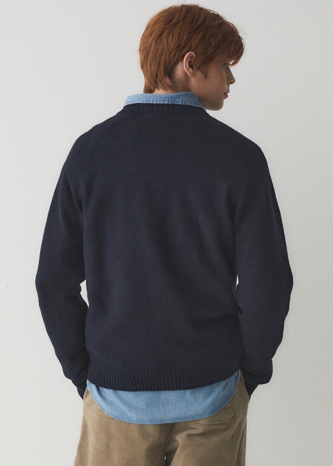  Áo Sweater WHOAU [Unisex] - Steve Jacquard Knit - WHKAE4T11U 