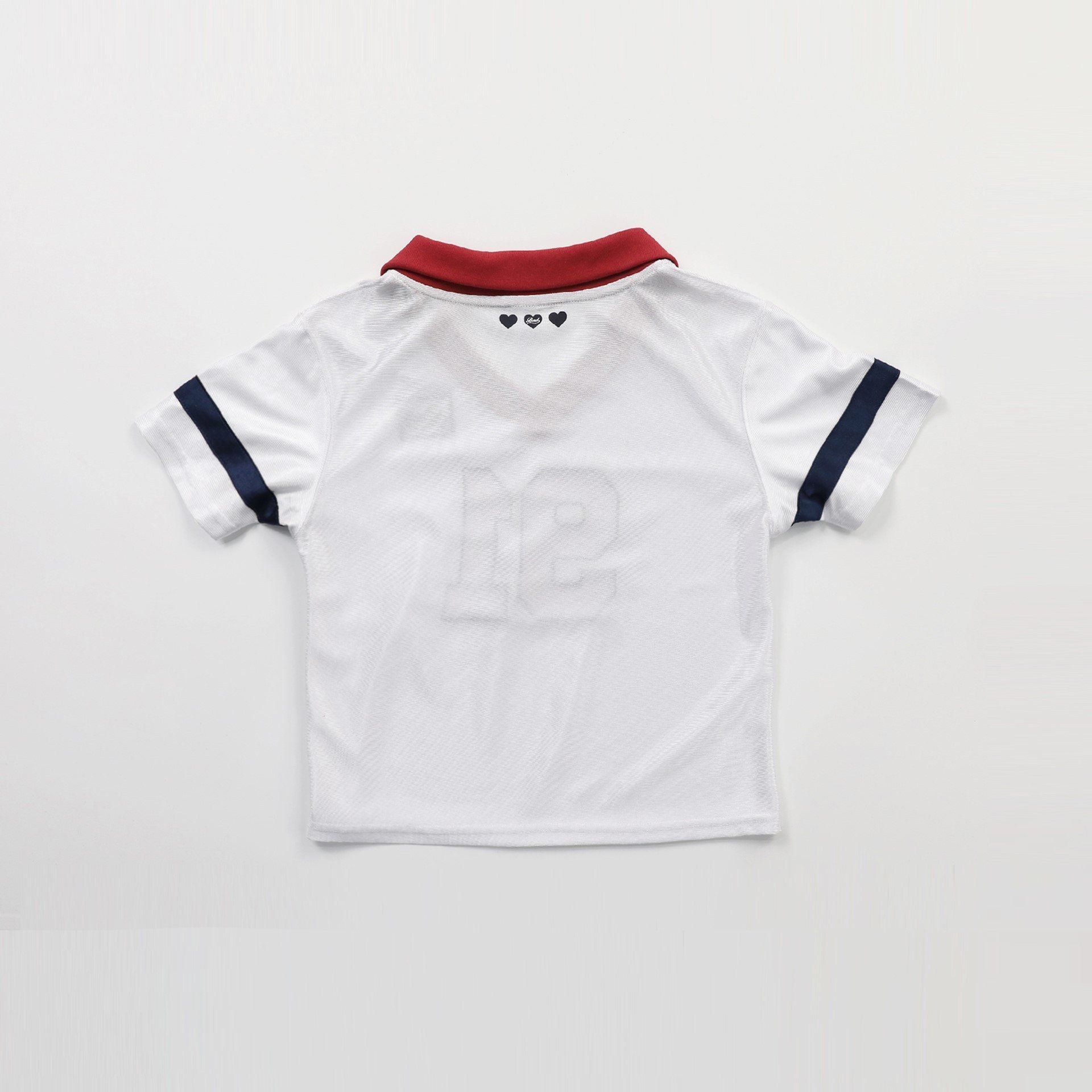  Áo Thun [Unisex] Badblood - [w-tee24-065] 91 Slim Fit Football Jersey White 