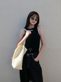  [Pre-order] Túi EcoDay - Large Woven Bag Light Yellow 