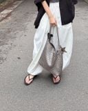  [Pre-order] Túi EcoDay - Medium Woven Bag Silver 