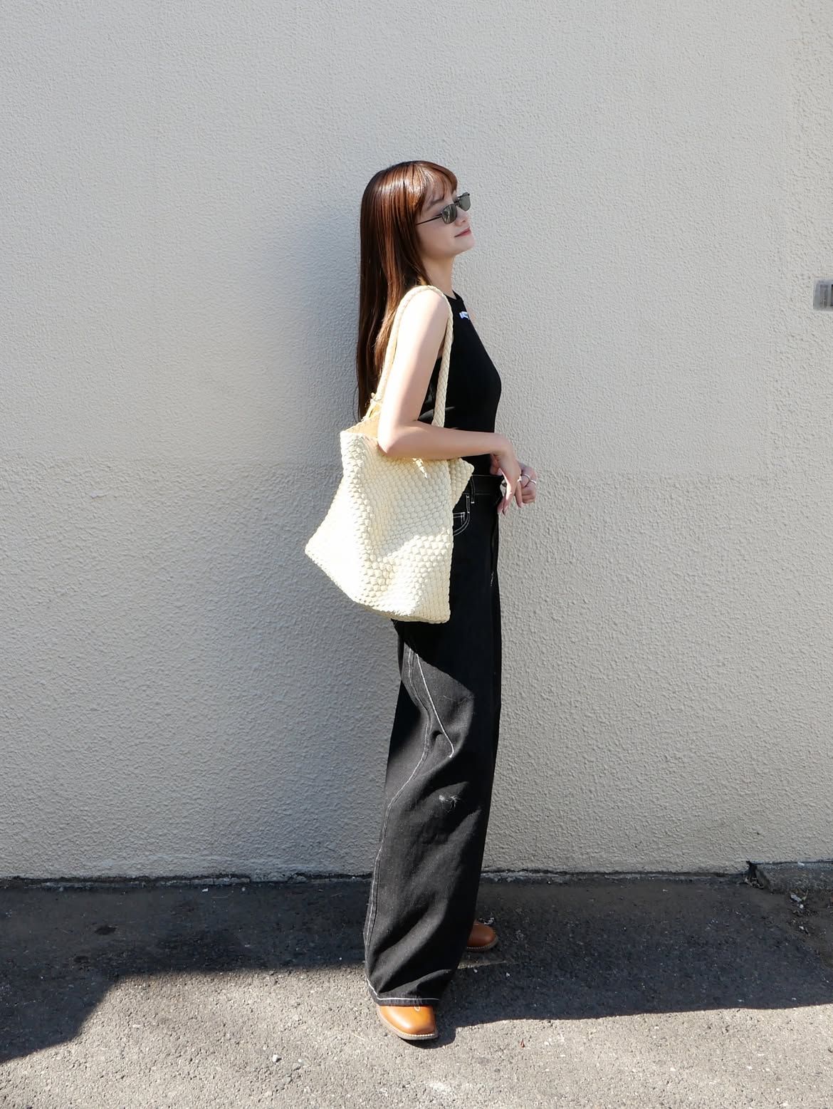  [Pre-order] Túi EcoDay - Large Woven Bag Light Yellow 