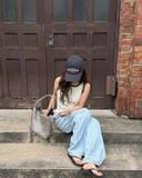  [Pre-order] Túi EcoDay - Medium Woven Bag Silver 