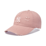  Nón MLB Korea - [Unisex] Damage Washed Unstructured Ball Cap NY Yankees - 3ACPVV34N-50PKM 