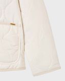  Áo Khoác Phao WHOAU [Nữ] - Steve Quilting Jacket White - WHJJF4911F 