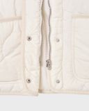  Áo Khoác Phao WHOAU [Nữ] - Steve Quilting Jacket White - WHJJF4911F 