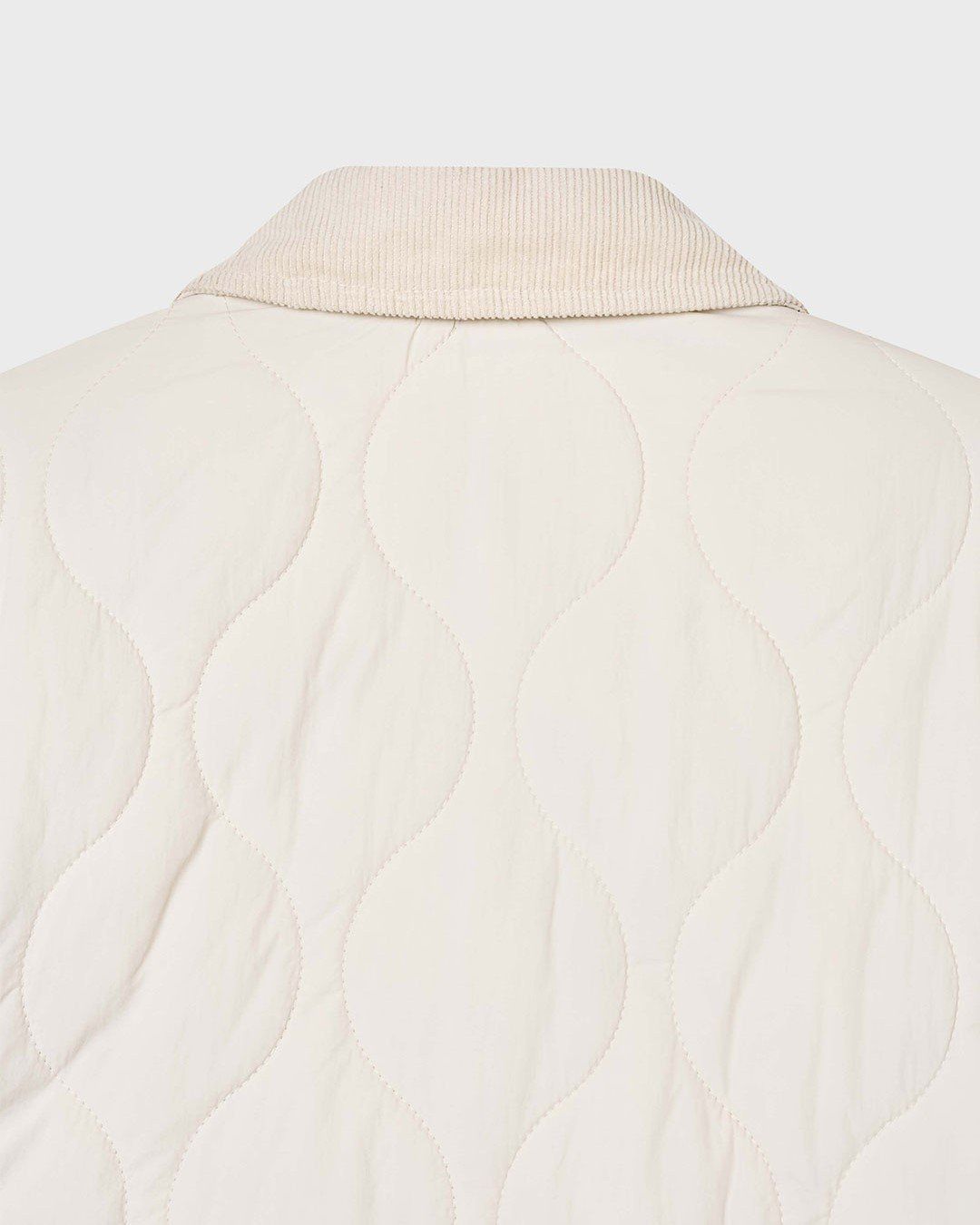  Áo Khoác Phao WHOAU [Nữ] - Steve Quilting Jacket White - WHJJF4911F 