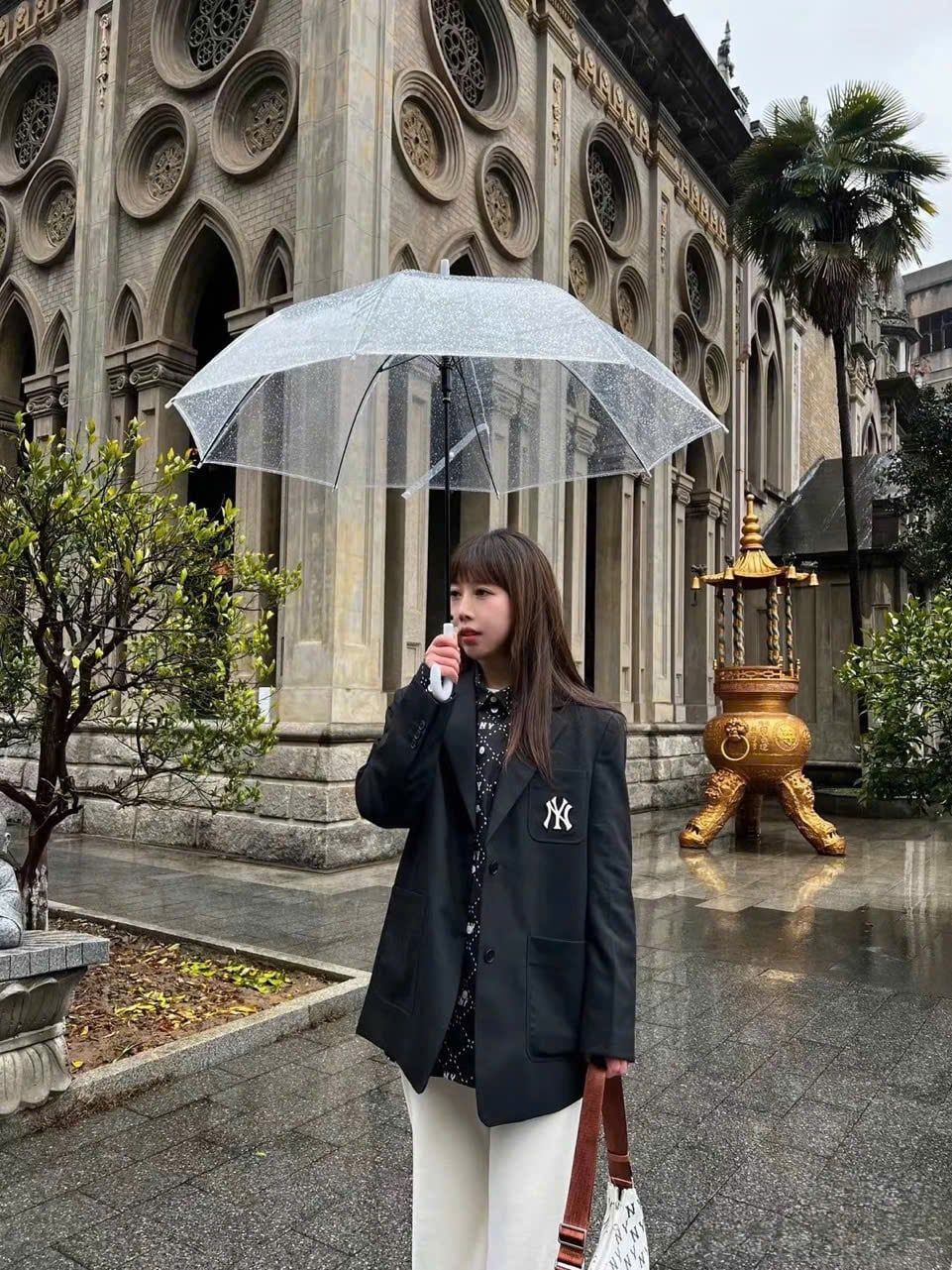  Áo Vest MLB Korea - [Nữ] Basic Logo Blazer Jacket NY Yankees - 3FJKB0231-50BKS 