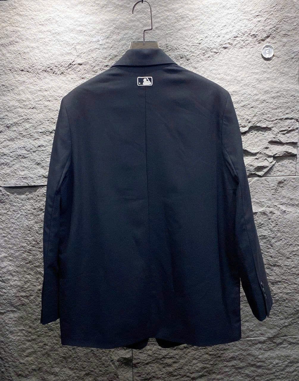  Áo Vest MLB Korea - [Nữ] Basic Logo Blazer Jacket NY Yankees - 3FJKB0231-50BKS 