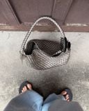  [Pre-order] Túi EcoDay - Medium Woven Bag Silver 