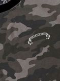  Áo Thun [Unisex] Badblood - [w-tee25-094] Cosmo Reflective Ringer T-Shirt Black Camo 