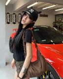  Túi Xách MLB Korea - Basic Athleisure Hobo Bag Boston - 3ABQA015N-43BRN 