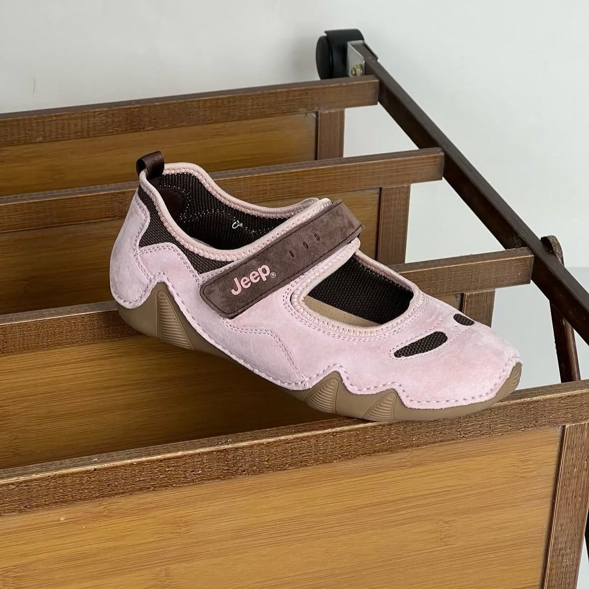  Giày Jeep Mary Jane - [Nữ] Classic Pink - PX231WAS575 