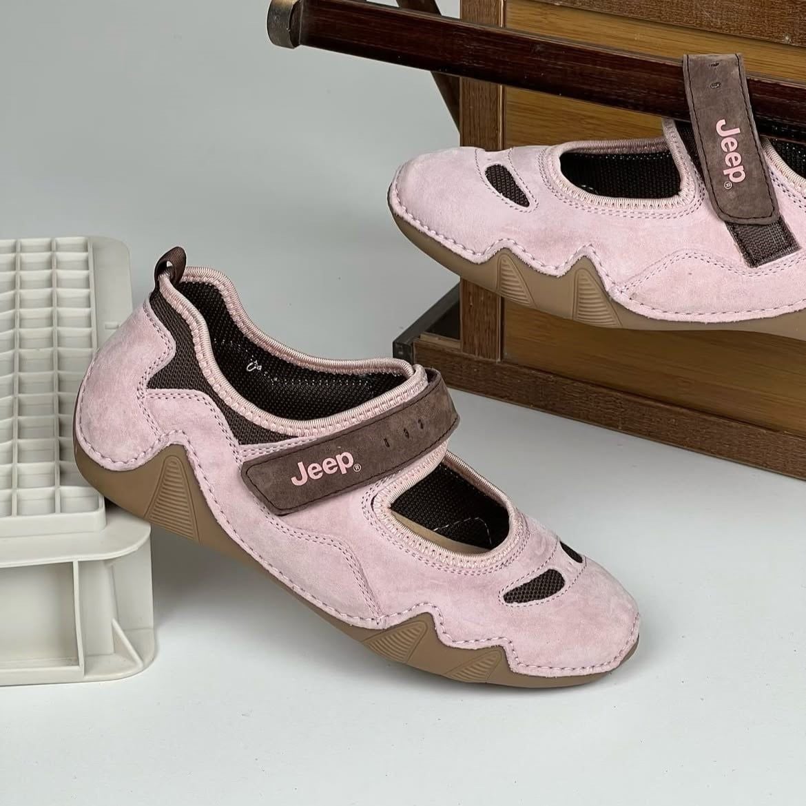  Giày Jeep Mary Jane - [Nữ] Classic Pink - PX231WAS575 