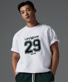  Áo thun Life Work [Unisex] - Numbering One Mile Short Sleeve T-Shirt - LW252TS103 