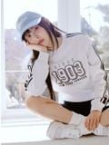 Áo Sweater [Nữ] MLB Korea - Sportive Varsity Track NY Yankees - 3FMTV3141-50MGL 