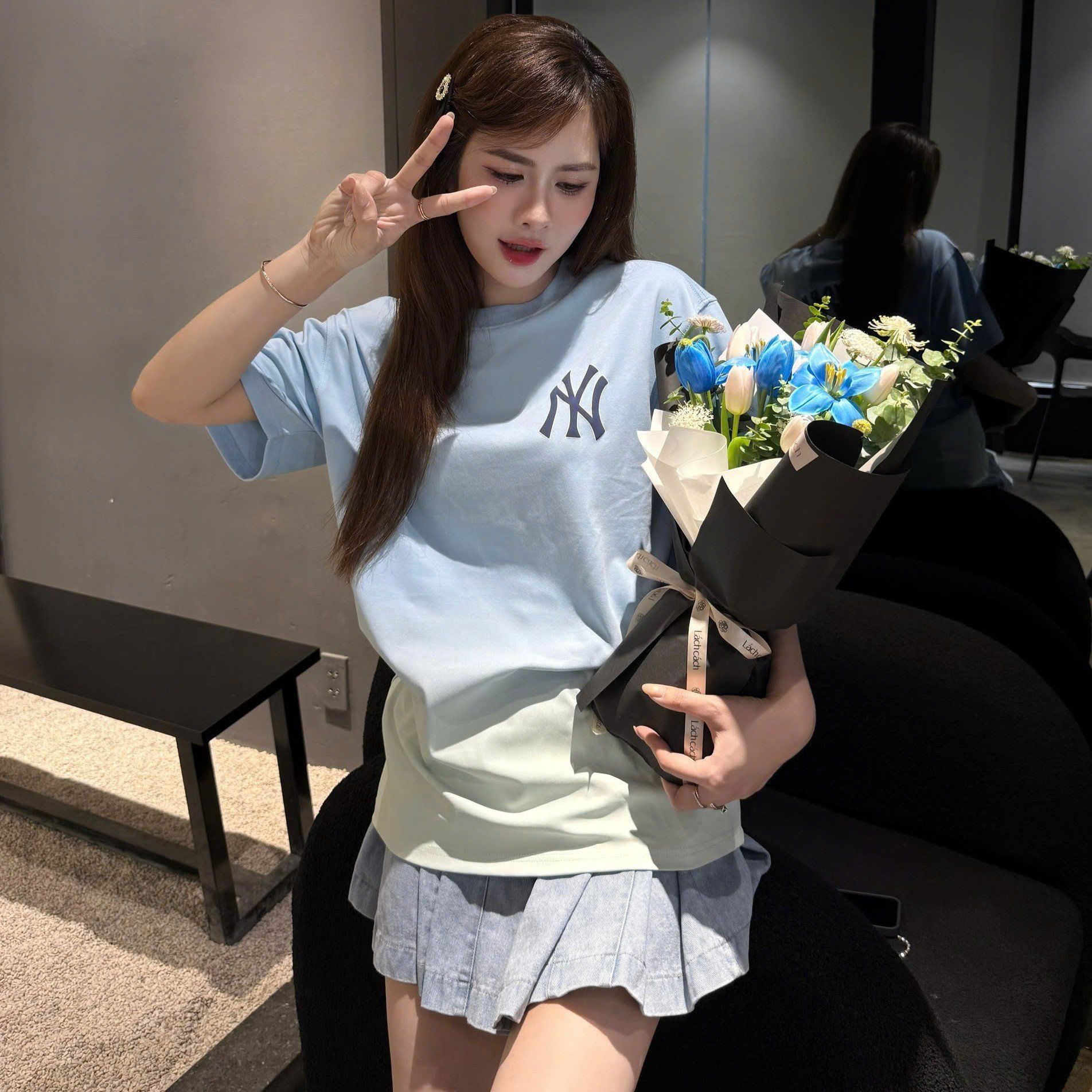  Áo Thun New Era - [Unisex] NY Yankees EST.1903 Gradient Blue/White - 177845230 