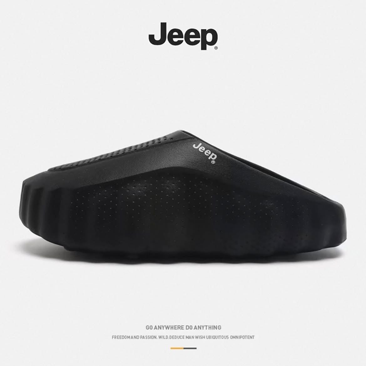  Dép Jeep [Unisex] - Mind 001 Black 