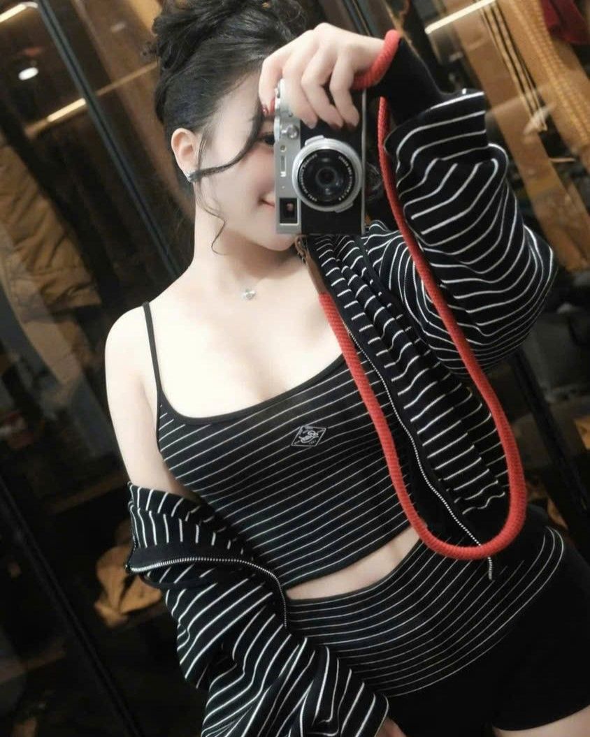  Áo Hai Dây [Nữ] Badblood -[w-tnk25-003] Beyond Soft String Tank Striped Black 