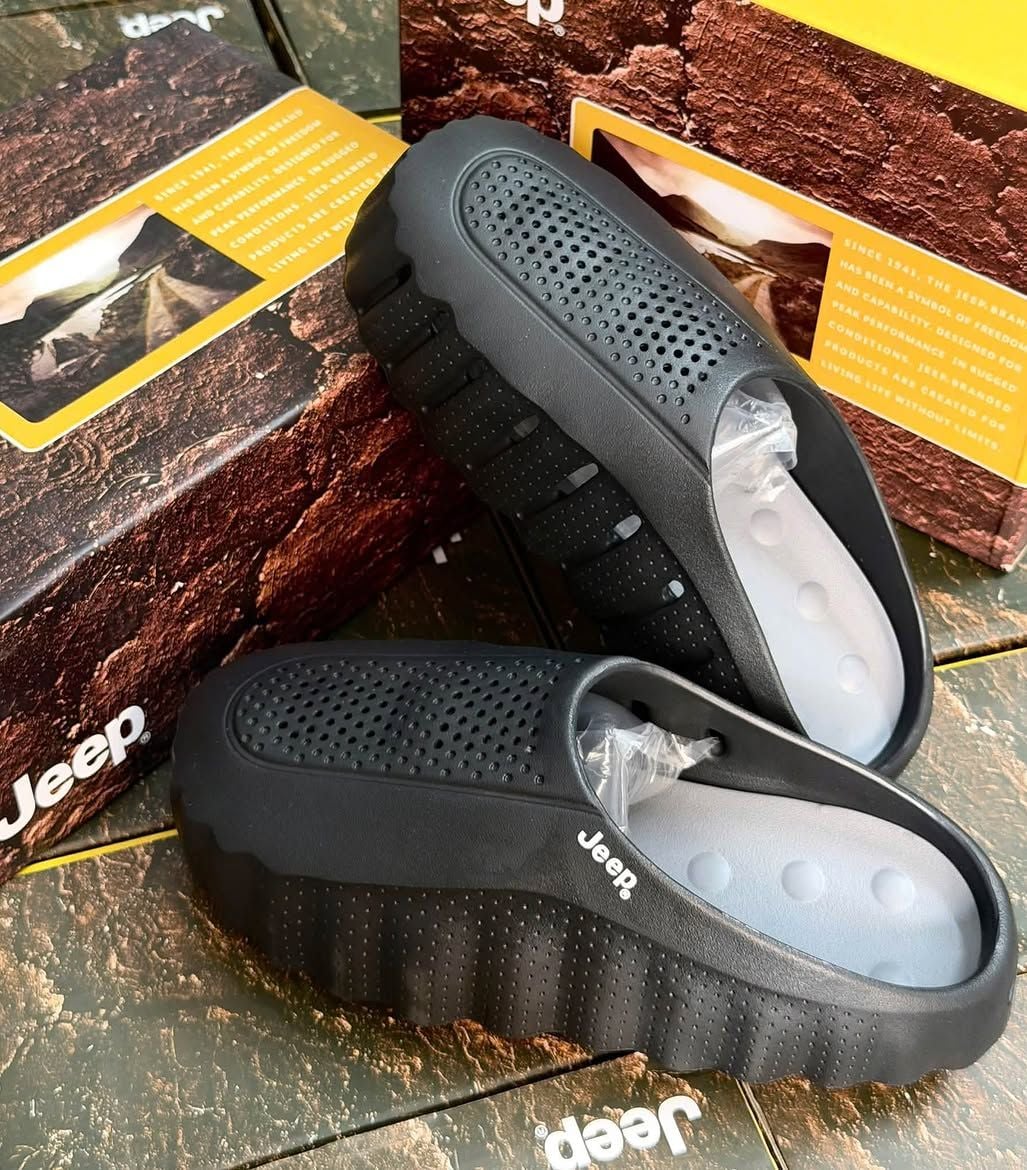  Dép Jeep [Unisex] - Mind 001 Black 
