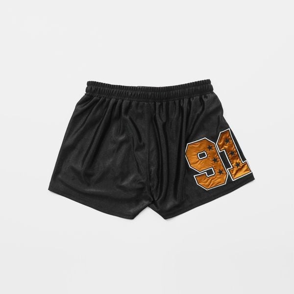 Quần Short [Unisex] Badblood - [w-srt24-055] 91 Football Shorts – Black