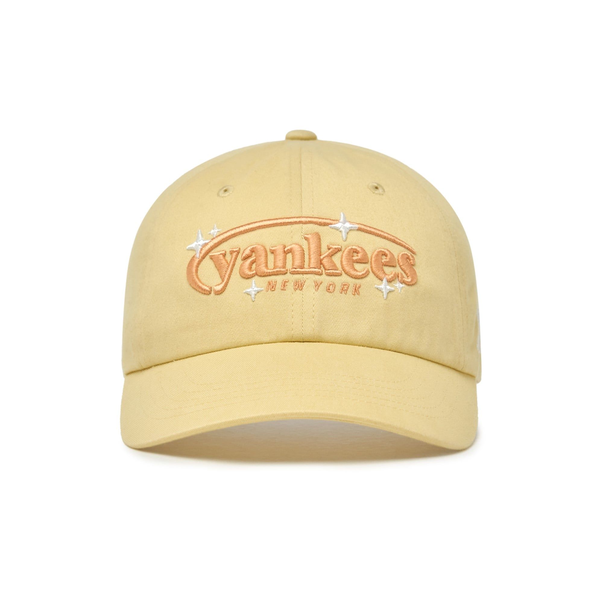  Nón MLB Korea - Cute Pop Unstructured Ball Cap NY Yankees - 3ACPV246N-50YEL 
