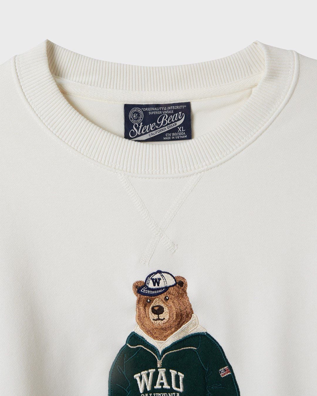  Áo Sweater WHOAU [Unisex] - Steve Patch Sweatshirt - WHMWF3922U 