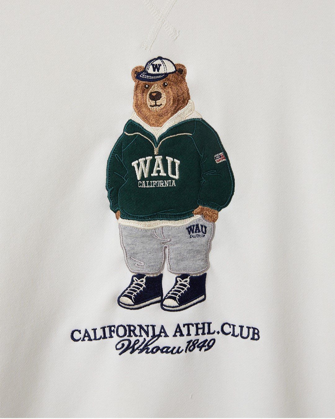  Áo Sweater WHOAU [Unisex] - Steve Patch Sweatshirt - WHMWF3922U 