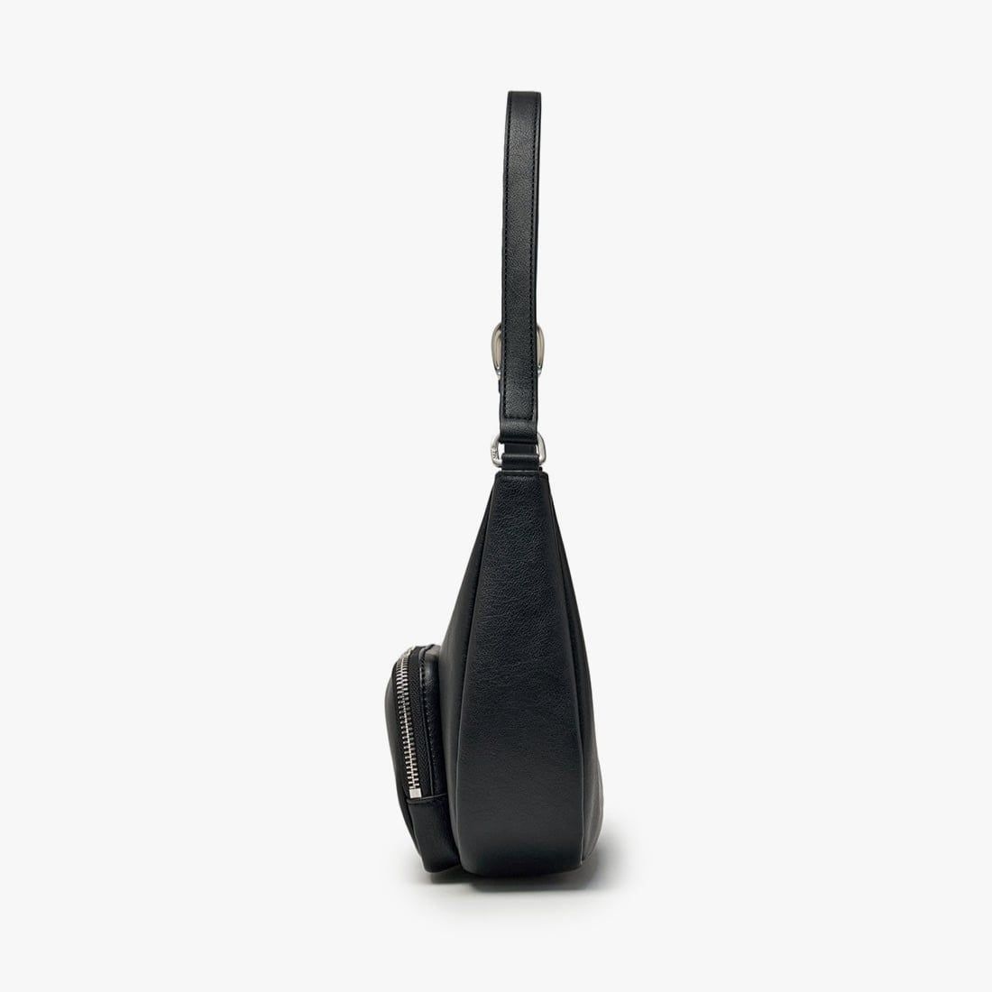  Túi Xách MLB Korea - Basic Vintage Logo Hobo Bag NY Yankees - 3ABQV026N-50BKS 
