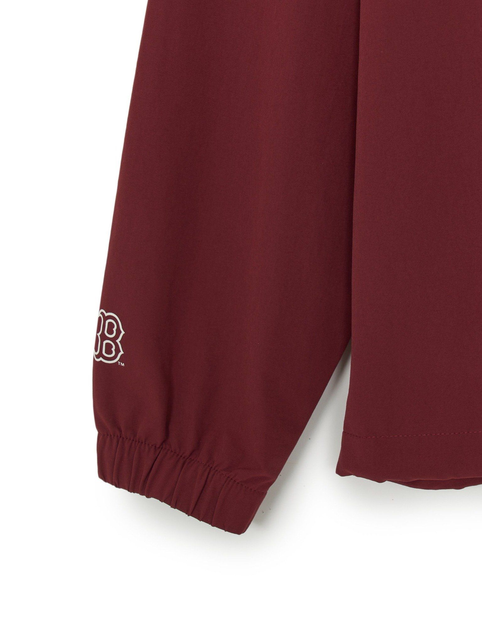  Áo Sweater MLB Korea - Varsity Sportive Curlsive Woven Boston Red Sox - 3AMTV1254-43WIS 