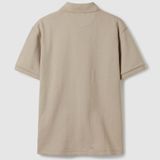  Áo Polo WHOAU [Unisex] - Steve Short Sleeve Collar Beige - WHHAE2411U 