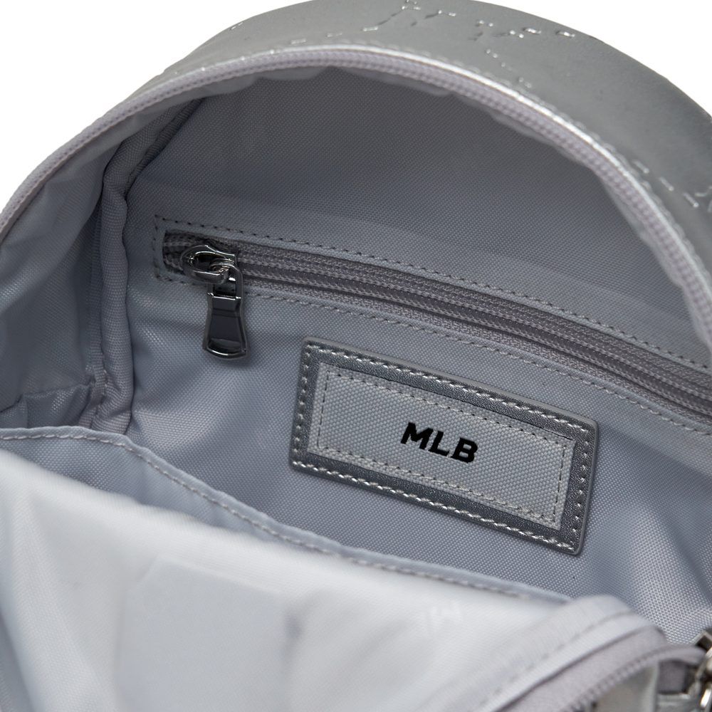  Balo MLB Korea Basic Pu Embo Mini Backpack NY Yankees - 7ABKM036N-50PKL 