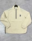  Áo Khoác Gió [Unisex] MLB Korea - Basic Medium Logo Boston - 3AWJB0231-43BGL 