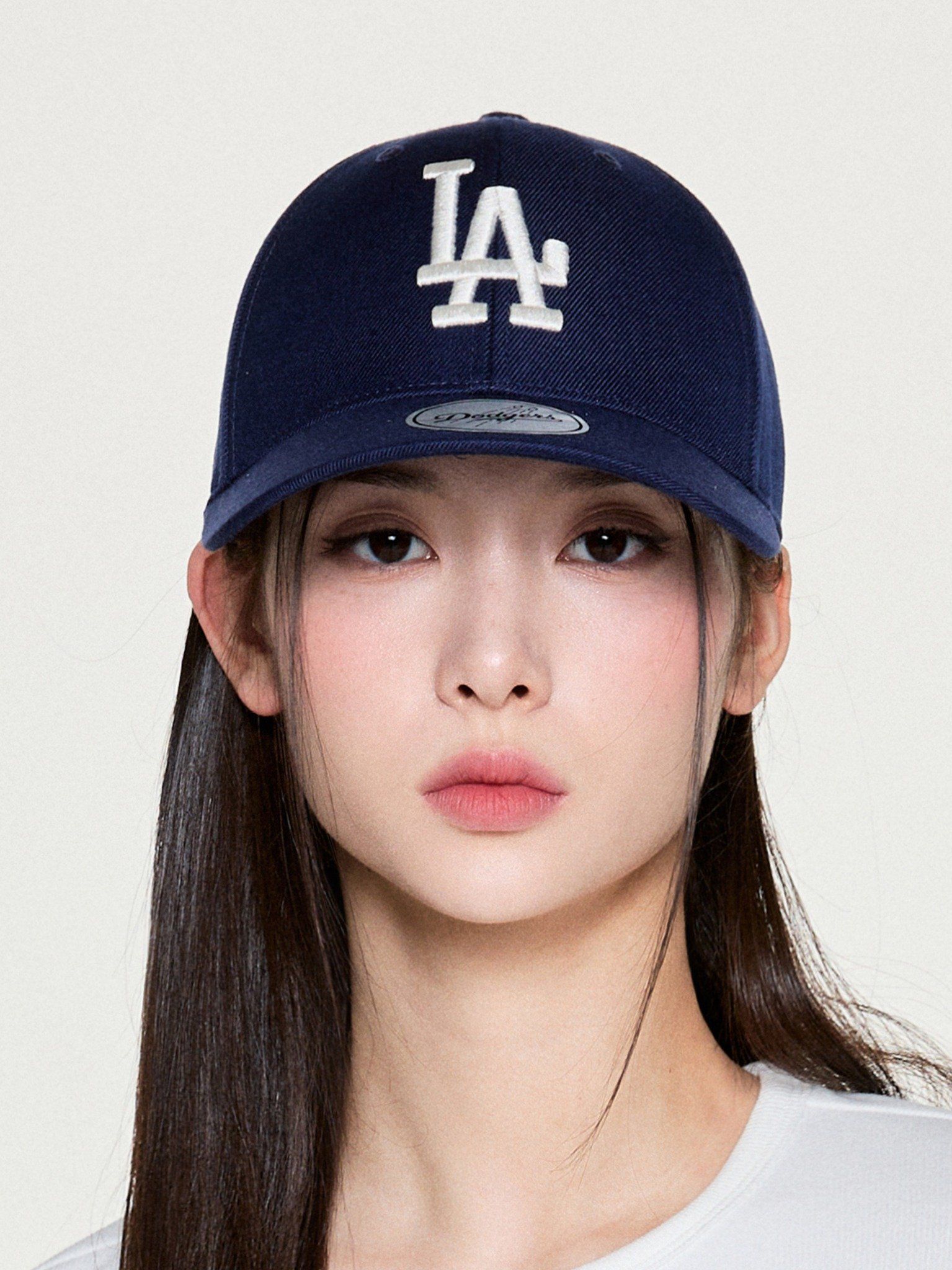  Nón MLB Korea - [Unisex] Signature Patch Structure Ball Cap New York Yankees - 3ACPBB25N-07NYS 