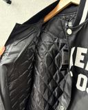  Áo Khoác Bomber New Era - [Unisex] Boston Varsity Jacket Black 