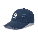  Nón MLB Korea - [Unisex] Damage Washed Unstructured Ball Cap NY Yankees - 3ACPVV34N-50NYS 