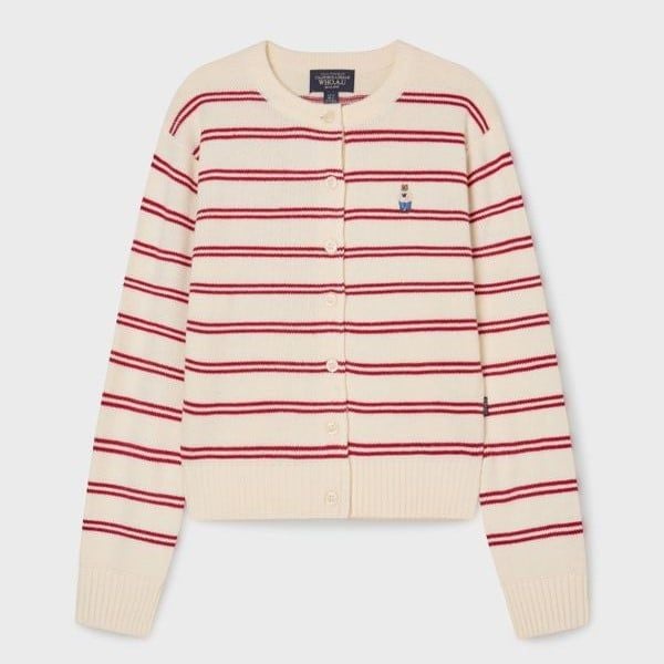  Áo Cardigan WHOAU [Nữ] - Steve R-Neck - WHCKG1111F 