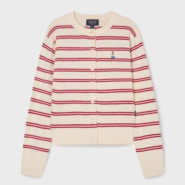  Áo Cardigan WHOAU [Nữ] - Steve R-Neck - WHCKG1111F 