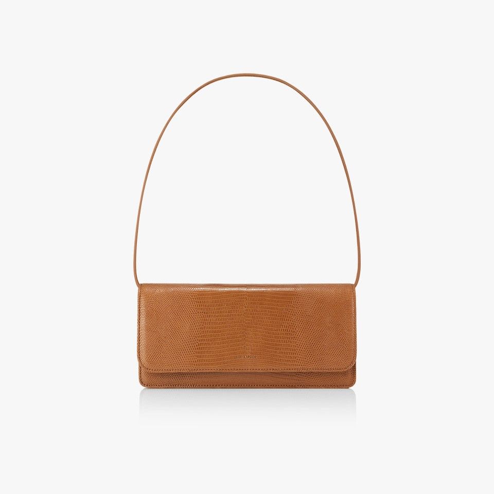  Túi Xách FindKapoor Korea - Patti Bag 26 Lizard Brown 