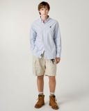  Áo Sơ Mi WHOAU [Unisex] - Steve Oxford Shirt Blue - WHYWF2311U 