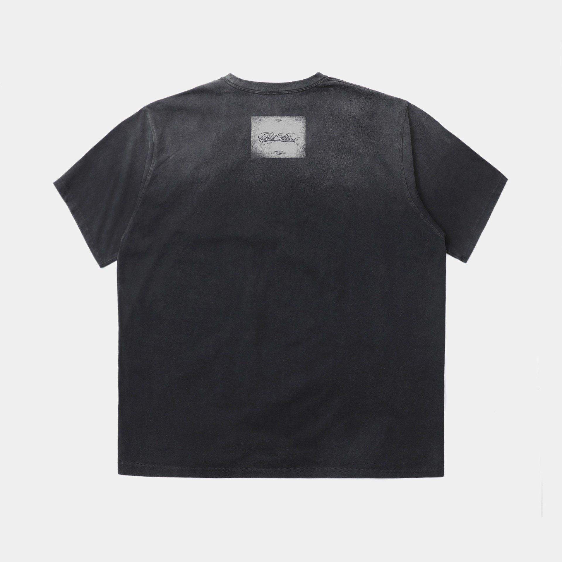  Áo Thun [Unisex] Badblood - [w-tee25-058] Dark Classic Dusty T-Shirt Black 