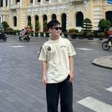  Áo Thun New Era - [Unisex] NY Yankees Sporty Flag Cream T-Shirt - 13687278 