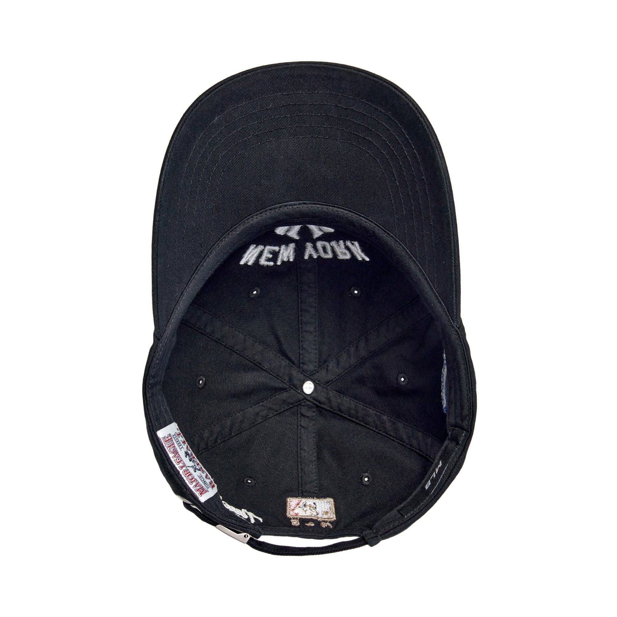  Nón MLB Korea - [Unisex] Vintage Cooperstown Patch Unstructured Ball Cap NY Yankees - 3ACPB105N-50BKS 