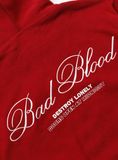  Áo Hoodie [Unisex] Badblood - [w-hde24-029] Classic Logo Hooded Red 