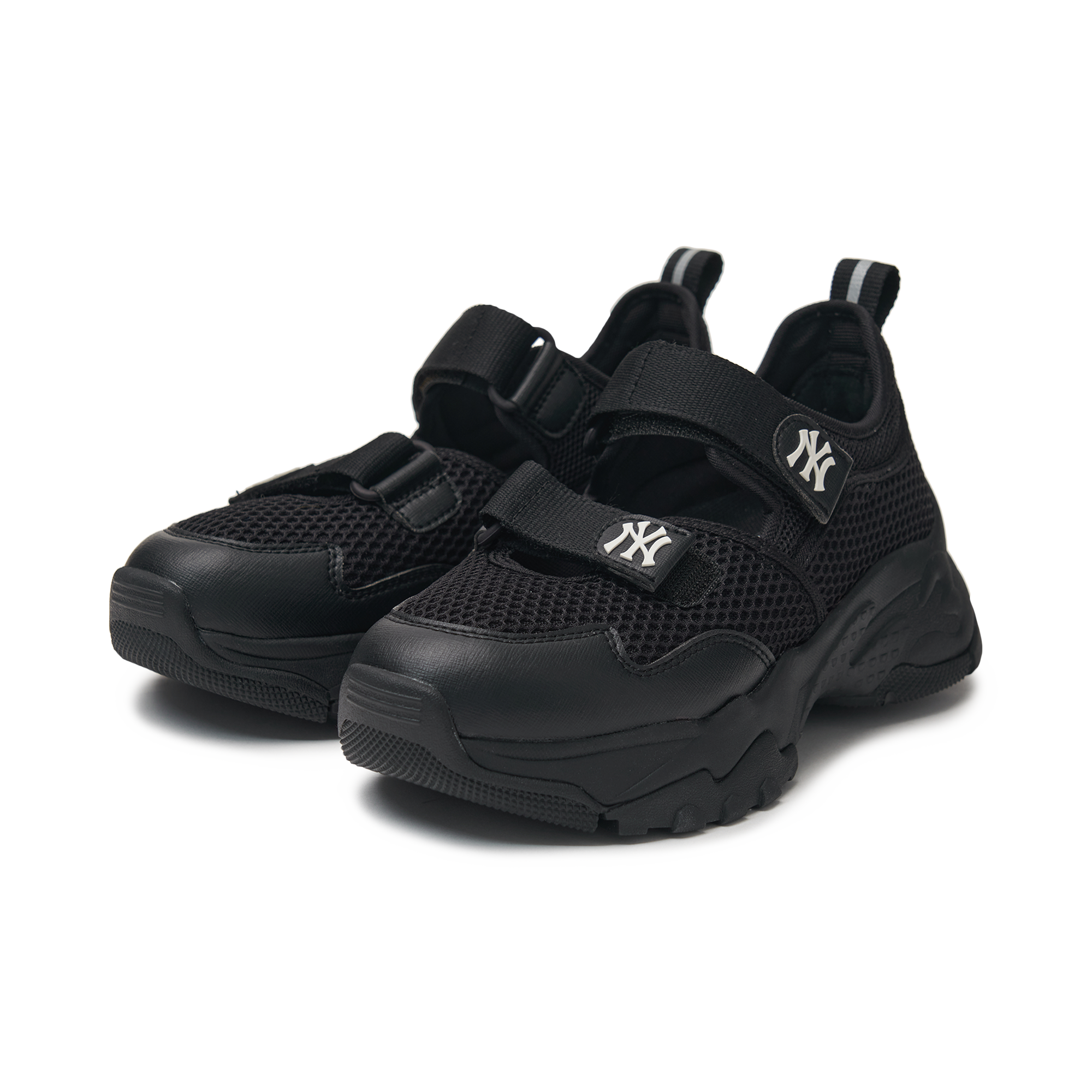  Giày MLB Korea - Big Ball Chunky Mask Mary Jane New York Yankees - 3ASDBCM43-50BKS 