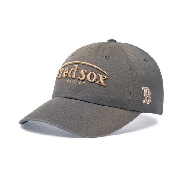 Nón MLB Korea - [Unisex] Vintage Washed Curve Logo Unstructured Ball - 3ACPV076N
