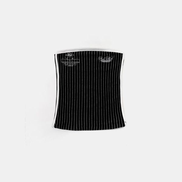 Áo Quây [Nữ] Badblood - [w-tnk25-034] Classic Logo Stripe Tube Top Black