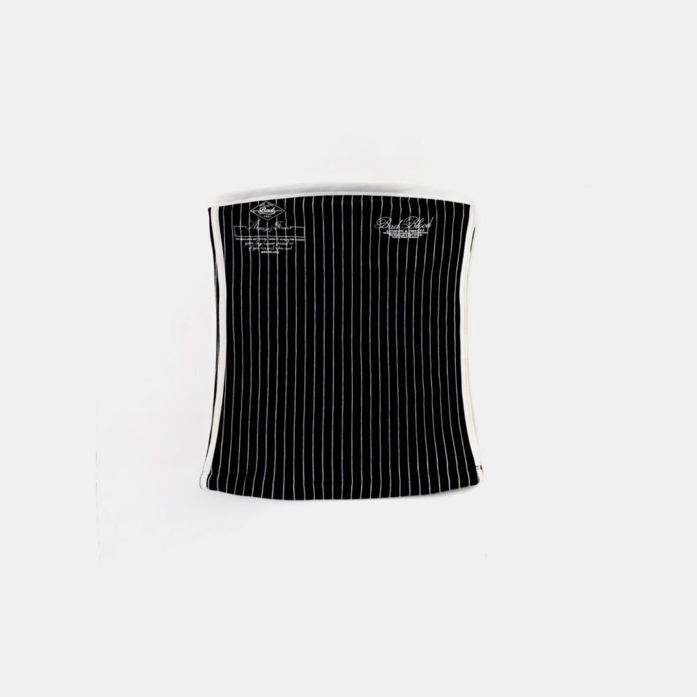  Áo Quây [Nữ] Badblood - [w-tnk25-034] Classic Logo Stripe Tube Top Black 