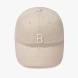  Nón MLB Basic Washed Unstructured Ball Cap Boston Sand 3ACPVV14N-43SAS 