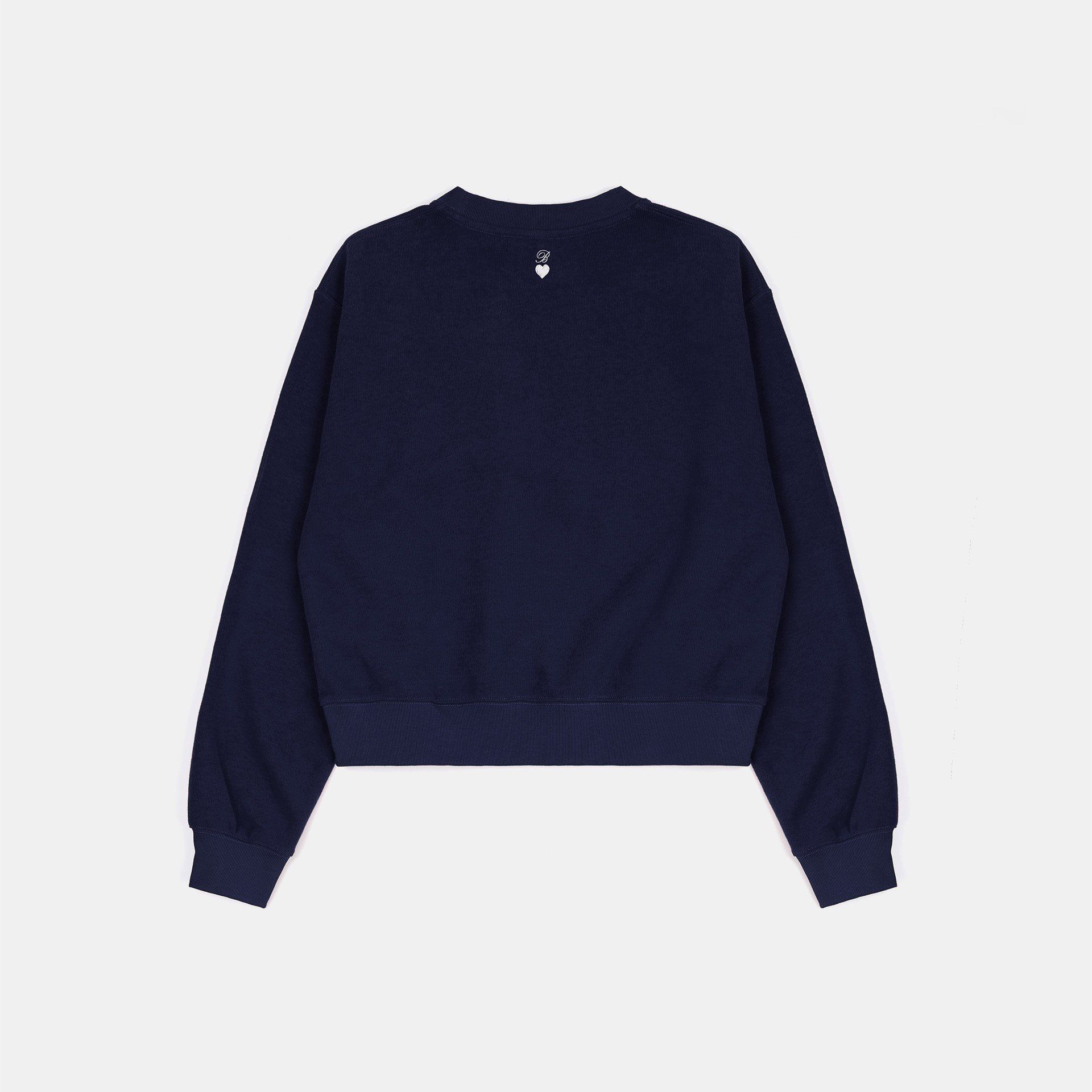  Áo Sweater [Unisex] Badblood - [w-sweatshirt24-018] Classic Logo sweatshirt - Navy 